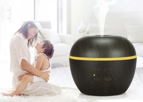 Зерна очистителя цветов Nebulizer 7 воздуха увлажнителя 250ml отражетель ультразвукового светлого деревянного ручной